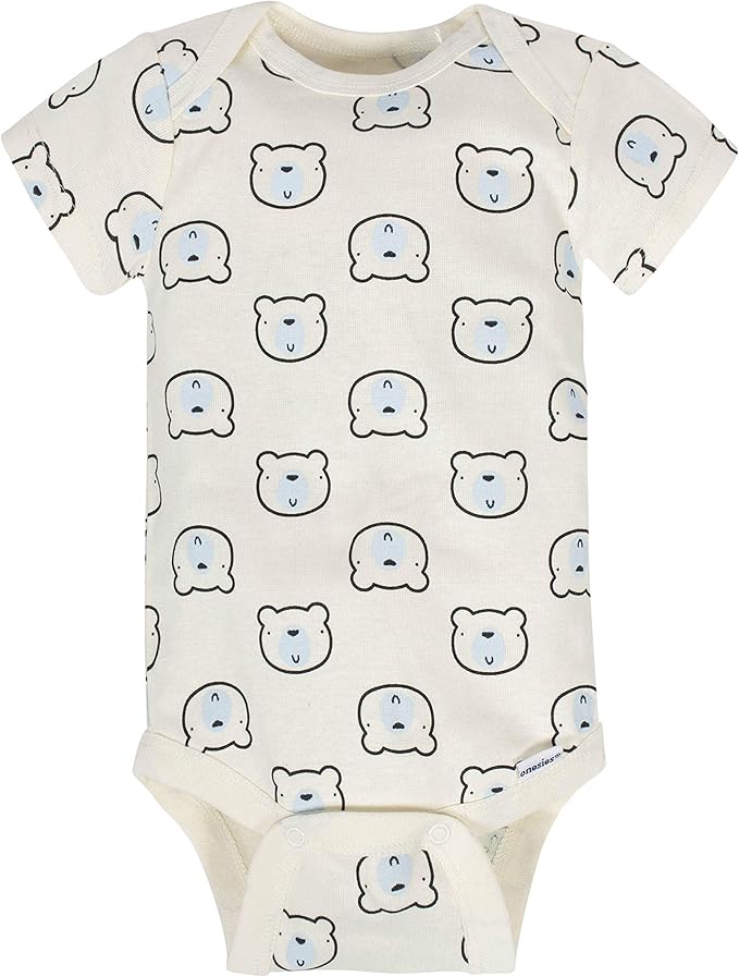 Gerber unisex-baby 8-pack Short Sleeve Onesies Bodysuits - Image 4