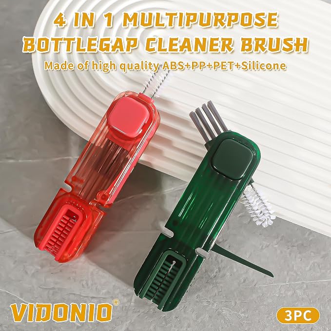 2Pcs 4 in 1 Cup Lid Gap Cleaning Brush Set, Kitchen Gadgets - Image 6