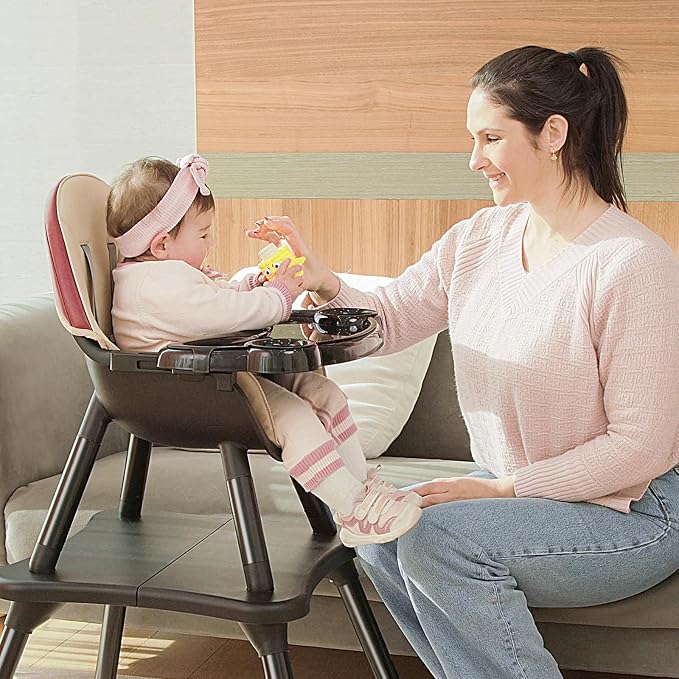 6 in 1 Baby High Chair, Convertible Highchair - Image 2