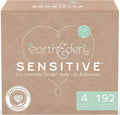 Earth & Eden Sensitive | Eco-Conscious & Hypoallergenic Diapers | Size 4 | 192 by EarthEdenSensitive
