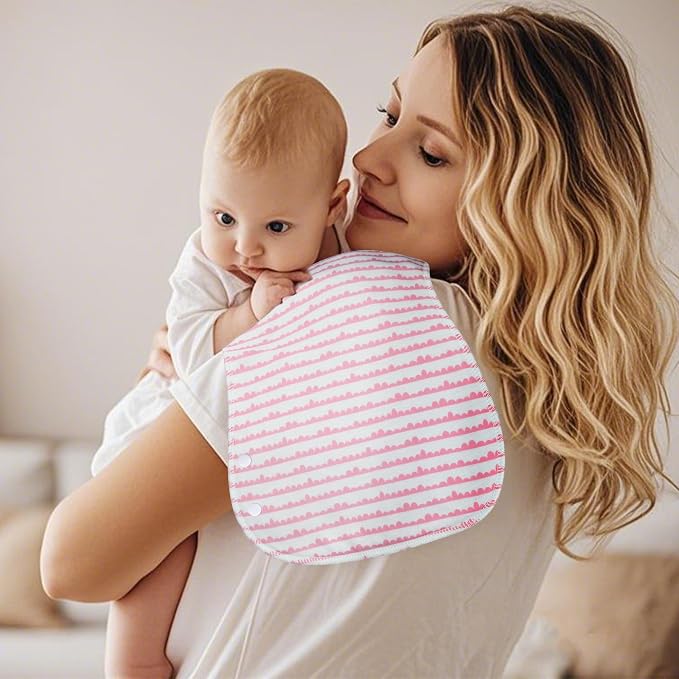 2-in-1 Burp Cloths and Baby Bibs - Image 8