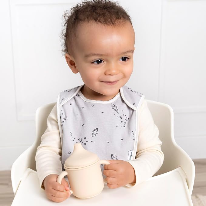 Gerber Unisex Baby Lap Shoulder Bibs - Image 2