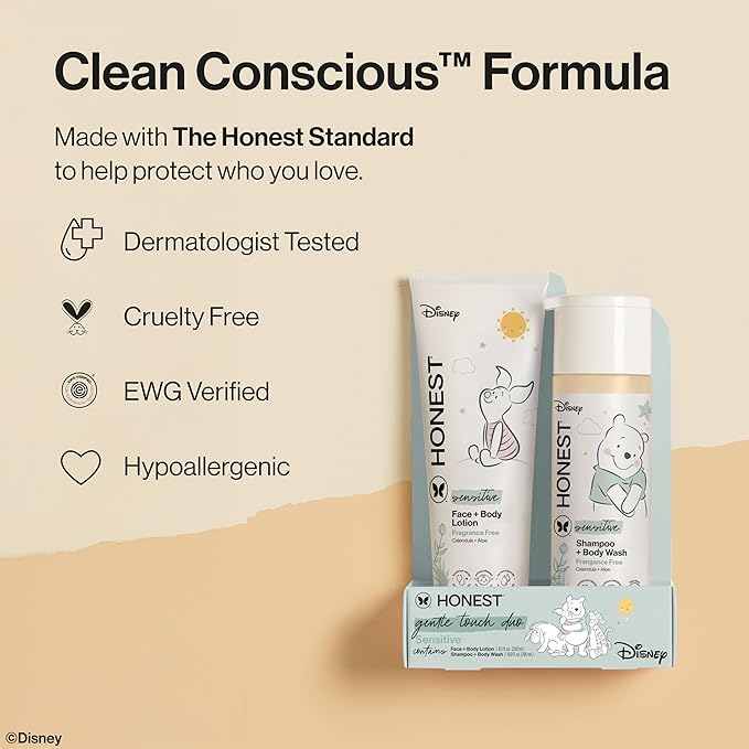 The Honest Company 2-in-1 Cleansing Shampoo + Body Wash and Face + Body Lotion - Image 5