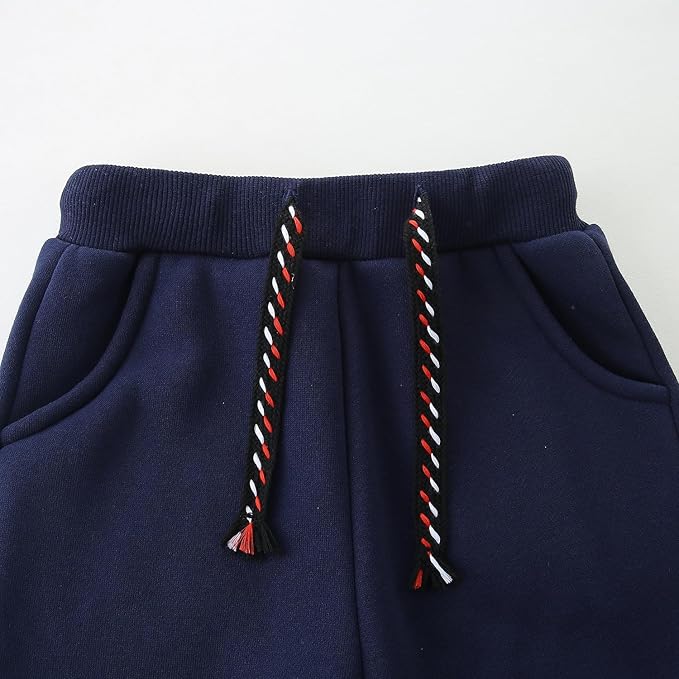 3 Pack Boy's and Girl's Fleece Pull on Jogger Sweatpant - Image 5