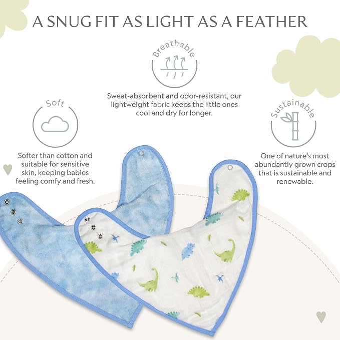 Bamboo Little Baby Bibs - Image 3