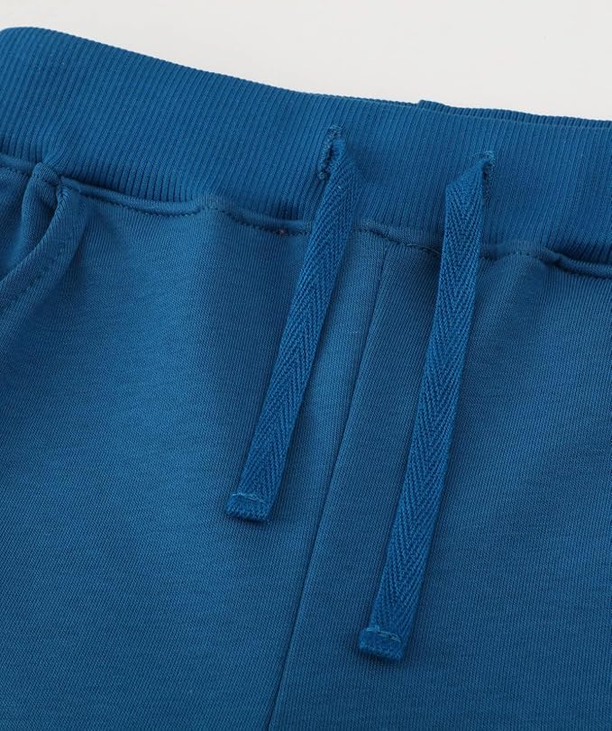 LOKTARC 2 Pack Boys Drawstring Sweatpants Cute Pattern Cotton Sport Jogger Pants - Image 4