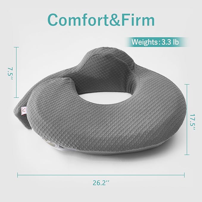 QSTEHEML Nursing Pillow for Breastfeeding - Image 2