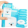Impossibly Compact Travel Flushable Wipes by MINEEWIPES