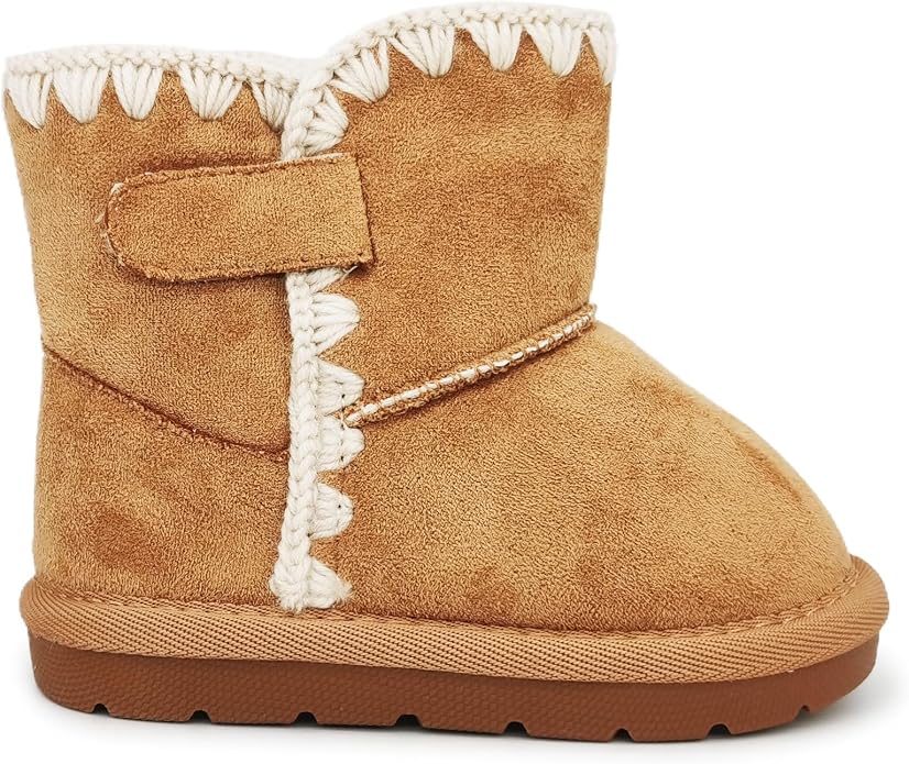 Baby Boots Winter Snow Booties Infant Boys Girls Outdoor Warm Shoes - Image 3