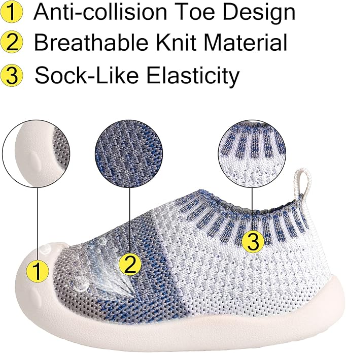 Baby First-Walking Shoes 1-4 Years Kid Shoes Trainers Toddler Infant Boys Girls - Image 2