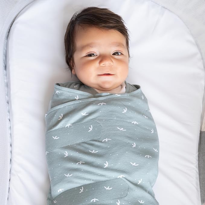 HALO 100% Cotton Sleepsack Swaddle, 3-Way Adjustable Wearable Blanket, TOG 1.5 - Image 2