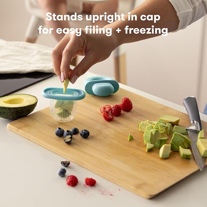 Frida Baby Push Pop Feeder, Baby Fruit Food Feeder to Safely Introduce New Foods - Image 5