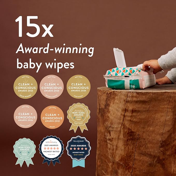 JOONYA Unscented Baby Wipes — Plant-Based, Fragrance-Free Bulk Diaper Wipes | - Image 6