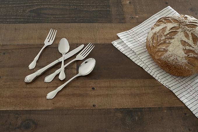 Oneida Chateau Fine Flatware Set, 18/8 Stainless - Image 6
