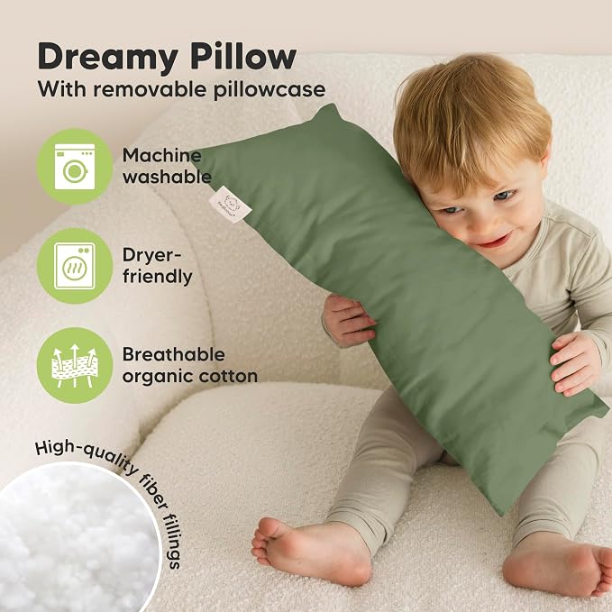 Toddler Pillow with Pillowcase - Image 4