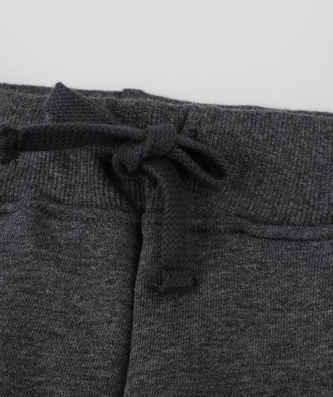 LOKTARC 2 Pack Boys Drawstring Sweatpants Cute Pattern Cotton Sport Jogger Pants - Image 4