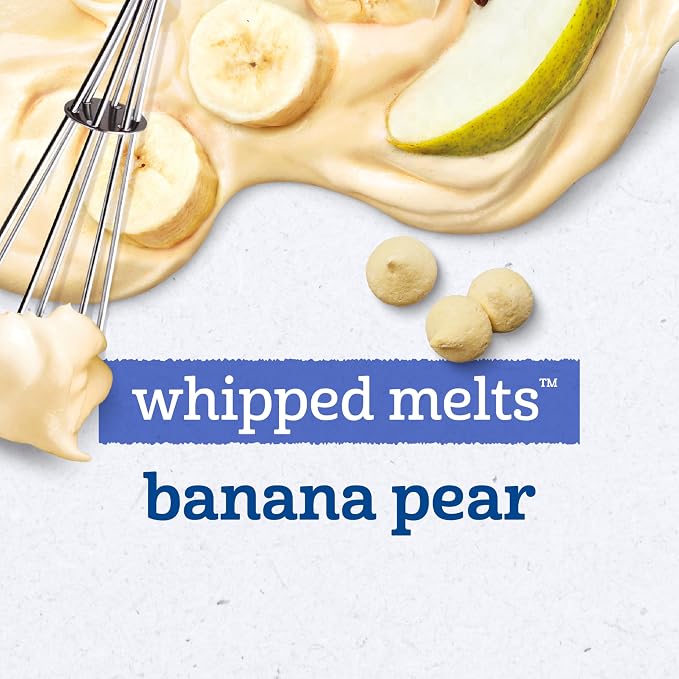 Gerber Stage 3 Baby Food Snacks, Banana Pear Whipped Melts, Baby Led Feeding - Image 4