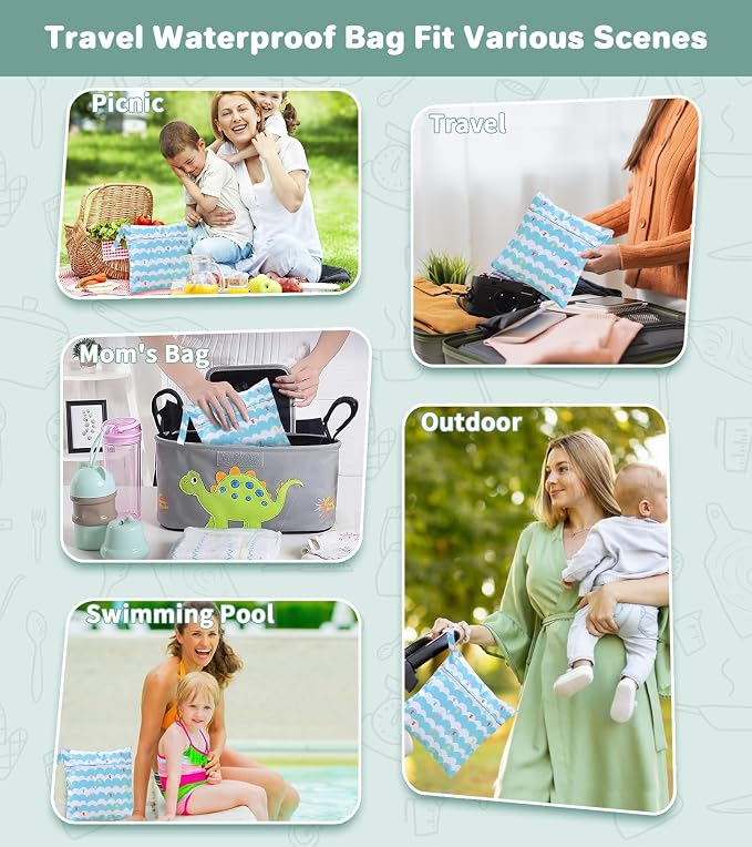 Silicone Baby Feeding Set, Travel Bag - Image 5
