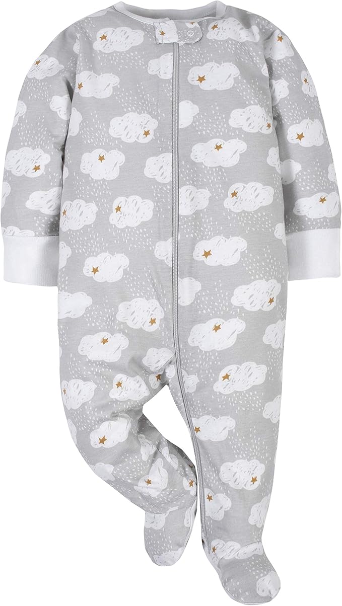 Gerber Baby Boys 4 Pack Sleep 'N Play Footie - Image 3