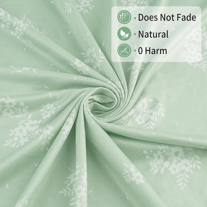 Jersey Swaddle Blanket, Ultra Soft Stretchy Receiving Blanket, Newborn Swaddle - Image 3