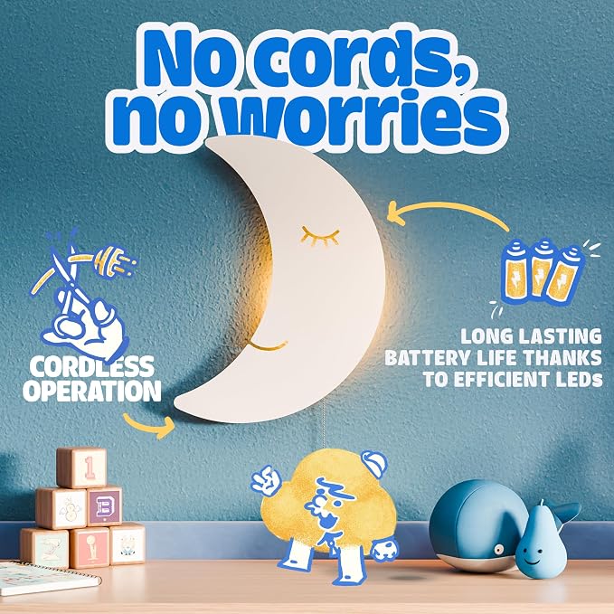 Tip perk Moon Lamp for Baby Nursery - Image 3