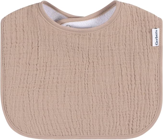 Gerber Unisex Baby Muslin 8 Pack Drooling Bibs - Image 8