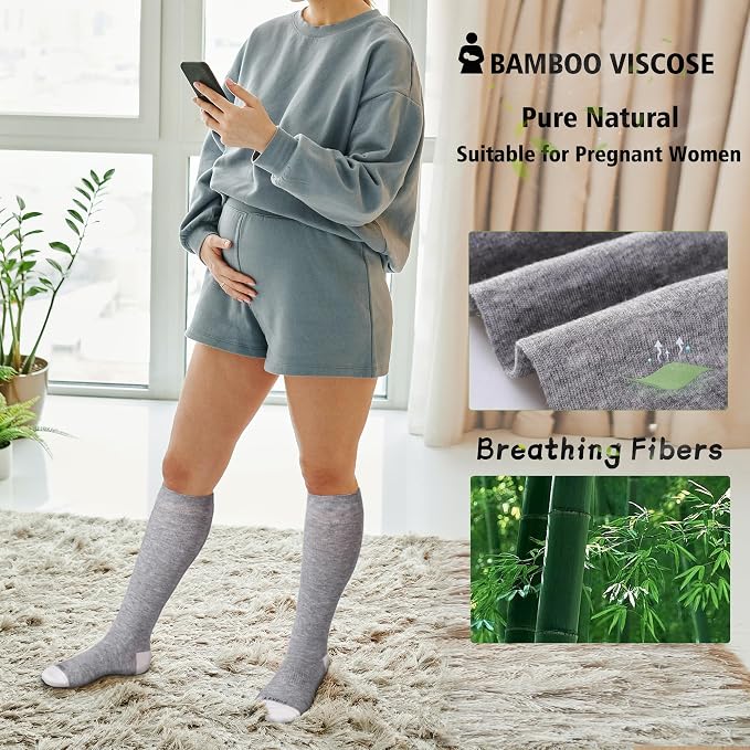 LEVSOX Viscose Made from Bamboo Compression Socks - Image 6