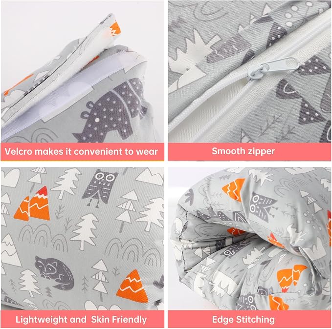 Cozy Cradle Pillow, Baby Feeding Arm Pillow, Soft Cotton Bottle Nursing Arm - Image 2