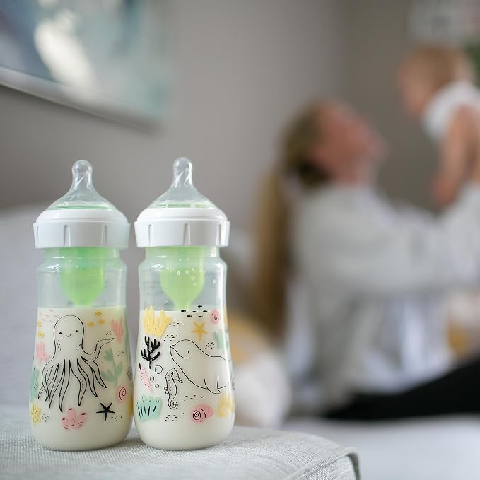 Dr. Brown’s Natural Flow® Anti-Colic Options+™ Wide-Neck Baby Bottle Designer - Image 9