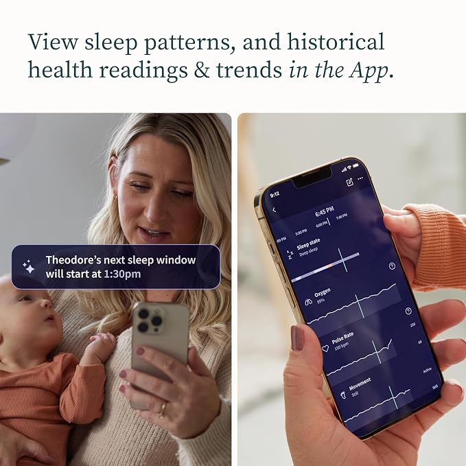 Dream Sock – Smart Wearable Baby Monitor, Infant Pulse Oximeter Tracks Oxygen & - Image 4