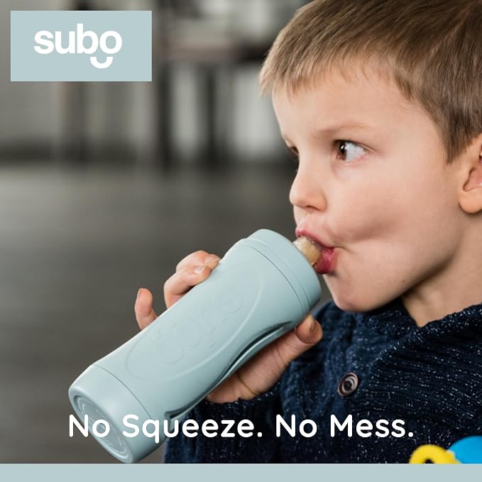 Subo Baby Food Bottle | No Mess Squeeze-Free Toddler Feeder | Feeding Bottle to - Image 9