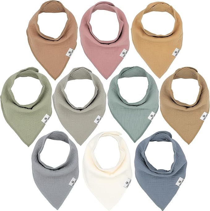 DiaperSquad's Baby Bibs for Drooling and Teething, Bibs for Boys, Baby Girl by DiaperSquad