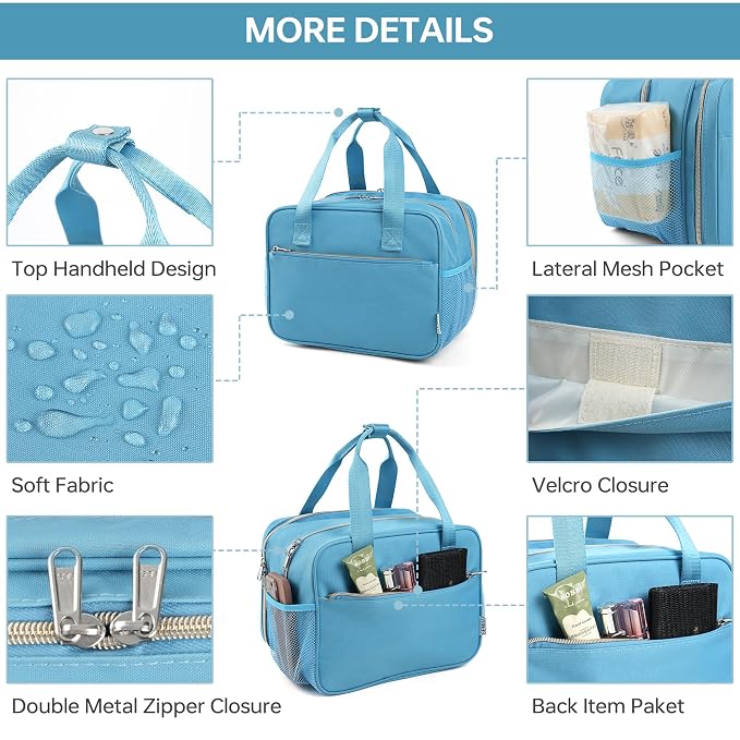 Breastmilk Cooler Bag with Ice Pack, Fits 6 Baby Bottles Up to 9 Ounce Breast - Image 4