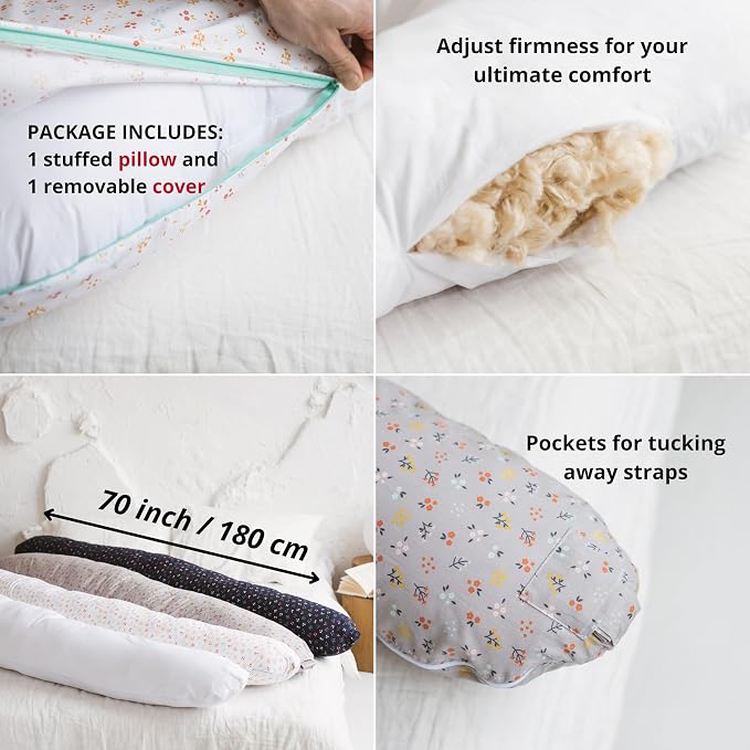 First Organic Cotton Pregnancy Pillow - Image 6