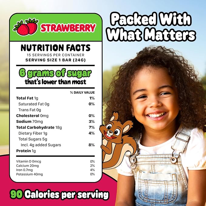 Snakkidz Organic Chewy Granola Bar, Allergen Free, Made - Image 2