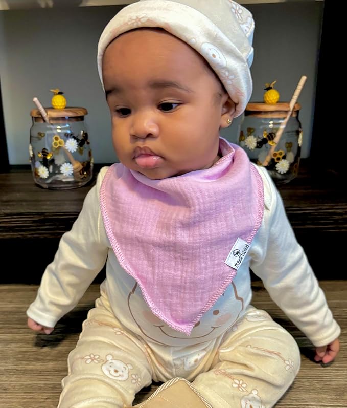 DiaperSquad's Baby Bibs for Drooling and Teething, Bibs for Boys, Baby Girl - Image 6
