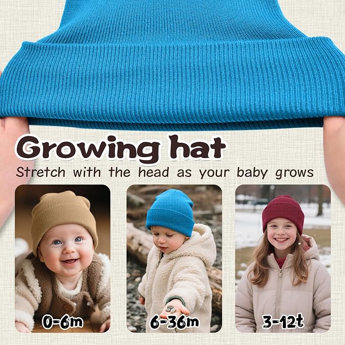ZOORON Toddler Beanie Baby Beanies - Image 3