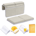 Bath Kneeler with Elbow Rest Pad Set, 1.75 inch Thick Kneeling Pad and Elbow by BABY+BOOTH