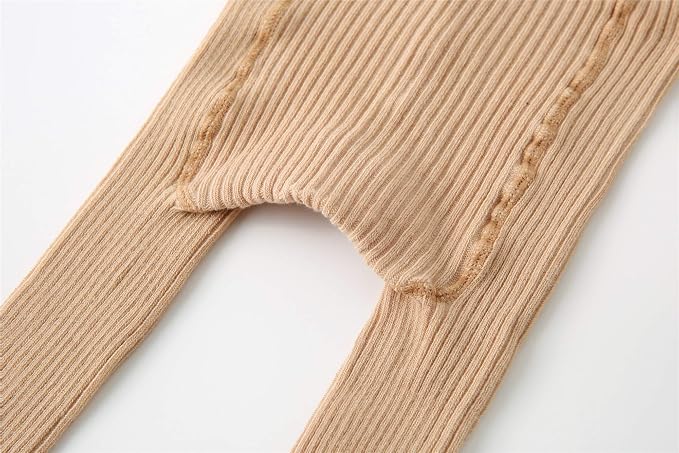 CECORC Baby Girls Tights Toddler Cable Knit Leggings Thick Cotton Infant - Image 7