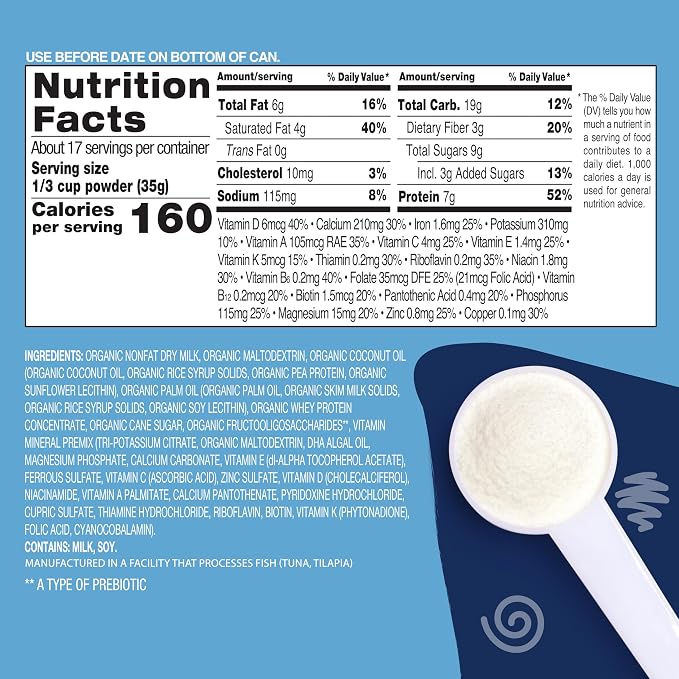 Earth's Best Organic Toddler Milk Powder - Image 6