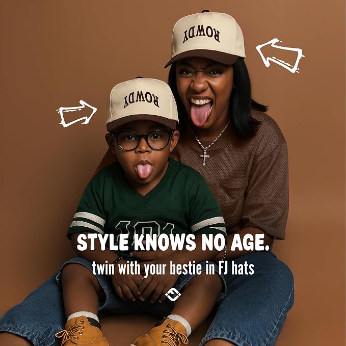Funky Junque Premium Kids Trucker Hat Vintage Snapback Baseball Cap - Image 9