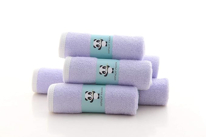 HIPHOP PANDA Baby Washcloths, Rayon Made from Bamboo - Image 3