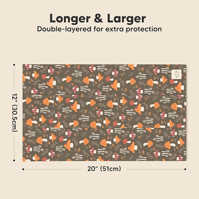 Organic Burp Cloths Baby Boy, Girl - Image 3