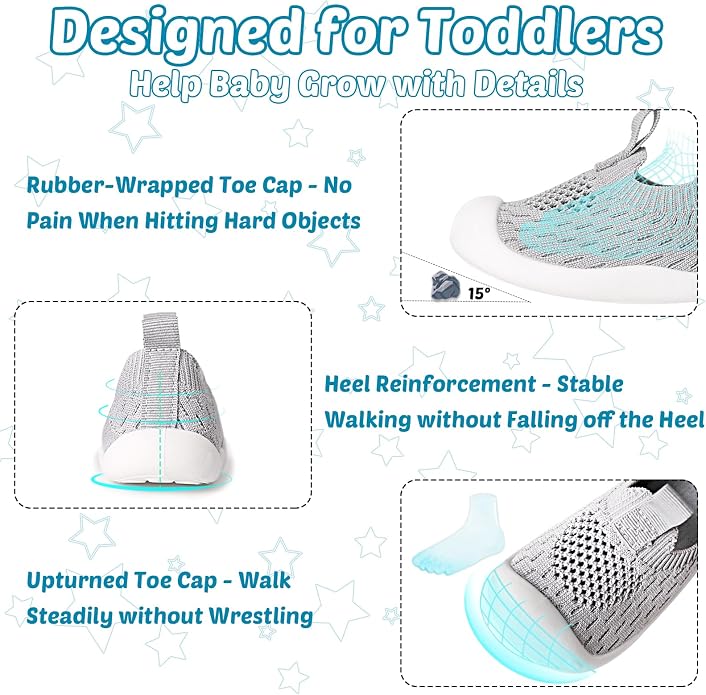 Baby Walking Shoes Toddler Girl Boy Soft Sole Breathable Cotton Canvas Shoes - Image 6