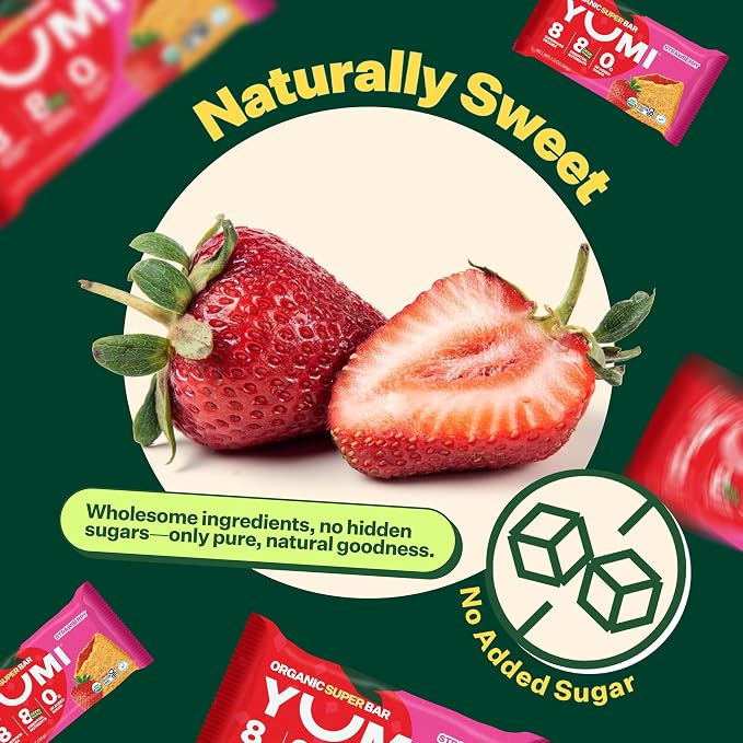 YUMI Organic Breakfast Superbar, Gluten-Free, No Added Sugar, 7+ Vegetables - Image 6