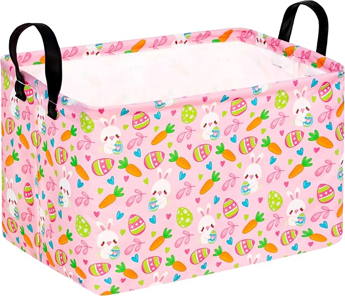 Easter Gift Eggs Storage Basket Kids Toys Storage Basket Organizer Box Clothes by Unknown