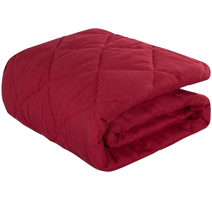 NTBAY Down Alternative Toddler Comforter, Lightweight and Warm Solid Color Baby by NTBAY