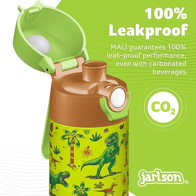 Jarlson® Mali Children's Water Bottle, Thermal Stainless Steel Water Bottle - Image 6