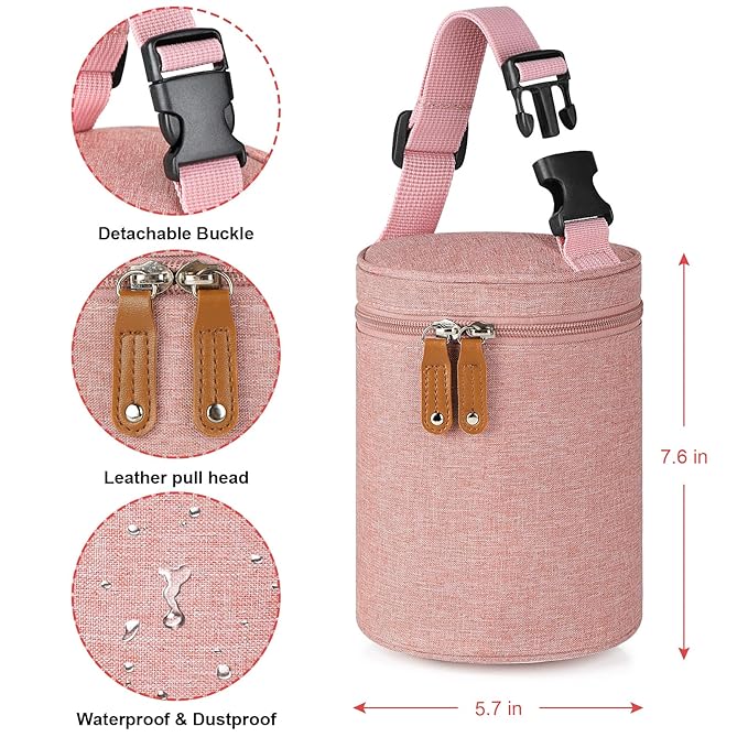 Accmor Breastmilk Cooler Bag, Insulated Baby Bottle Cooler Tote Bags - Image 3