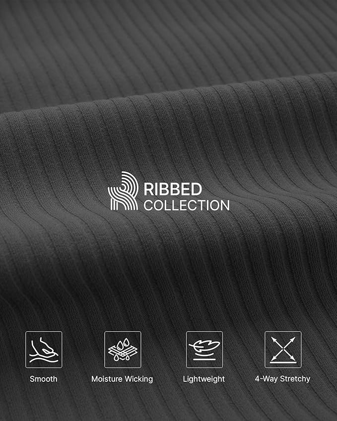 G4Free Ribbed Maternity Flare Yoga Pants - Image 2